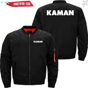 KAMAN HELICOPTER LOGO BOMBER FLIGHT AVIATOR JACKET